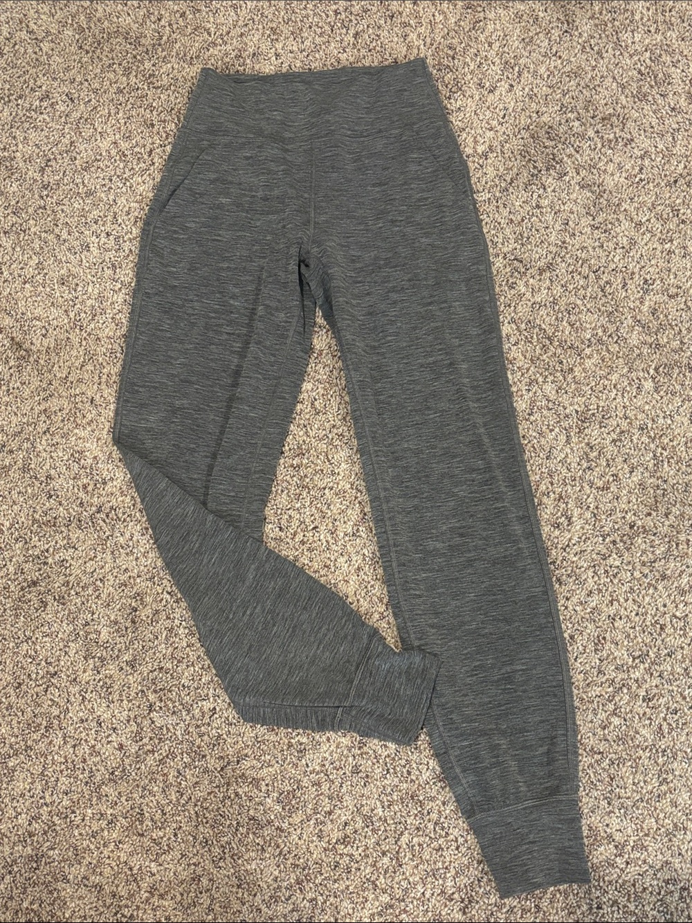 lululemon athletica Heather Charcoal Gray Kids Jogger Pants